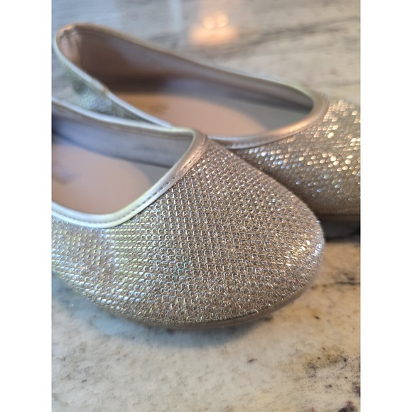 Gold glittery flats girls 1.5‎ smartfit - Picture 2 of 4